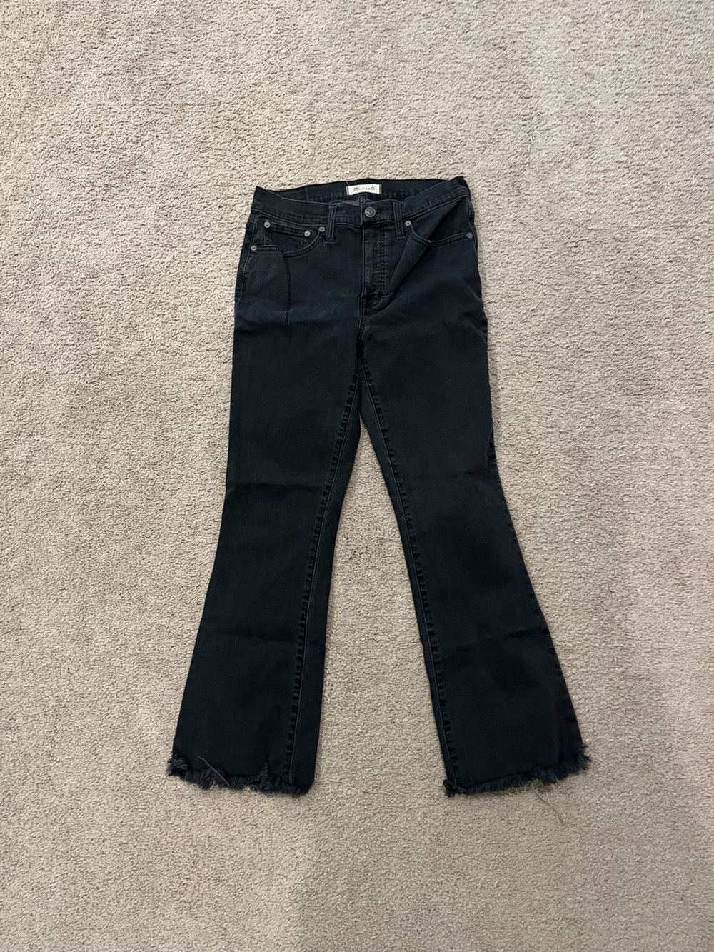 Madewell Straight-Leg Jeans in Black